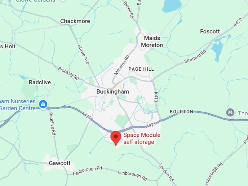 Buckingham self storage location